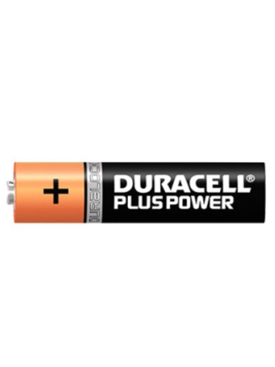 Pila duracell alcalina plus aaa blister con 4 unidades