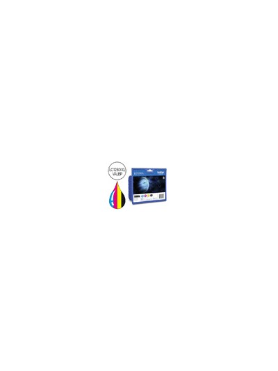 Ink-jet brother lc-1280xl pack 4 colores - mfc-j6510dw mfc-j6710dw mfc-j6910dw