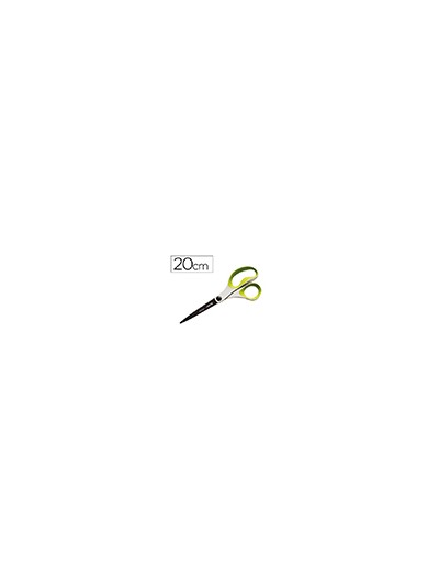 Tijera oficina scotch 20 cm titanio fundido mango ergonomico colores surtidos