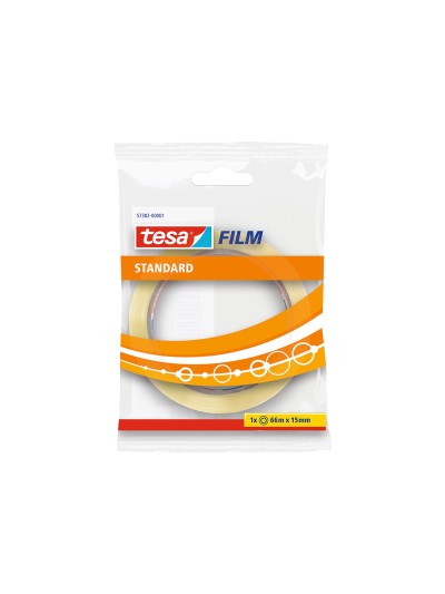 Cinta adhesiva tesa standard 66 mt x 15 mm