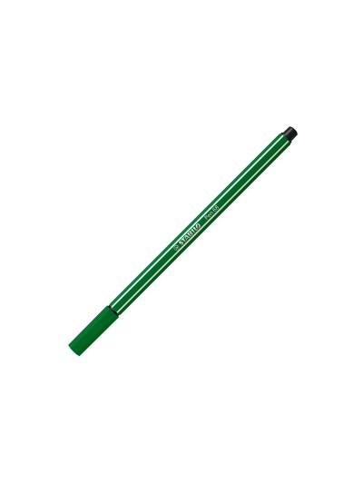 Rotulador stabilo acuarelable pen 68 verde esmeralda punta gruesa 1mm