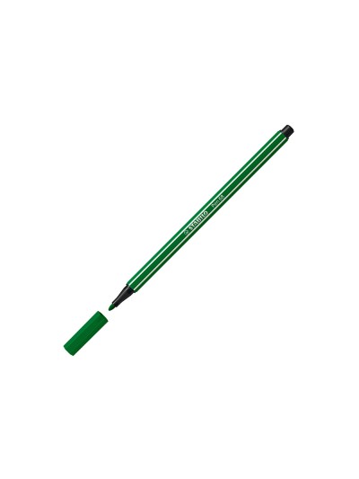 Rotulador stabilo acuarelable pen 68 verde esmeralda punta gruesa 1mm