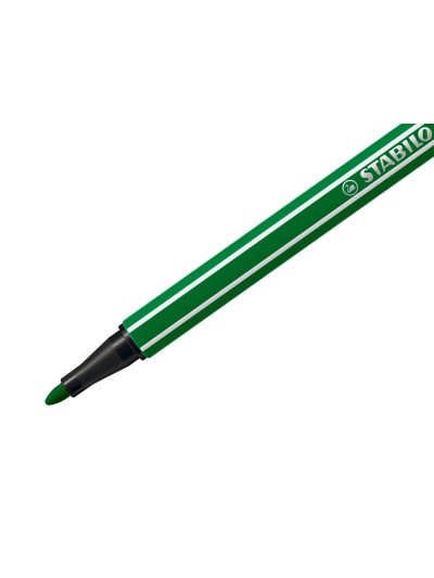 Rotulador stabilo acuarelable pen 68 verde esmeralda punta gruesa 1mm