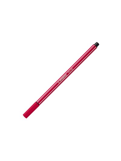 Rotulador stabilo acuarelable pen 68 rojo oscuro punta gruesa 1mm