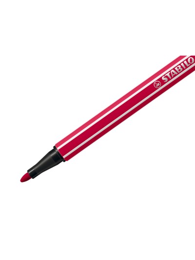 Rotulador stabilo acuarelable pen 68 rojo oscuro punta gruesa 1mm