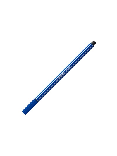 Rotulador stabilo acuarelable pen 68 azul marino punta gruesa 1mm