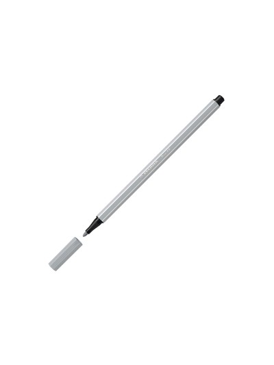 Rotulador stabilo acuarelable pen 68 gris azulado palido punta gruesa 1mm