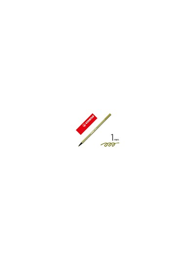 Rotulador stabilo acuarelable pen 68 verde tierra punta gruesa 1mm