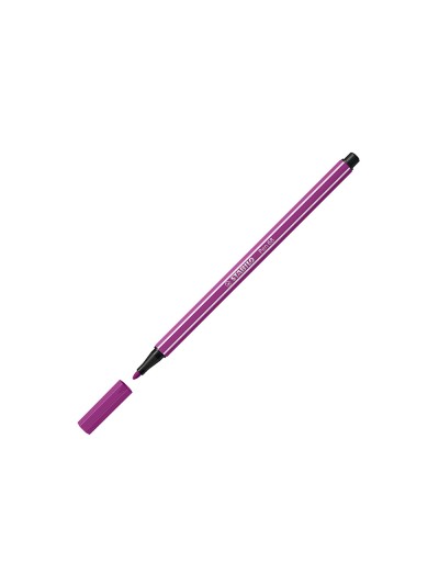 Rotulador stabilo acuarelable pen 68 lila punta gruesa 1mm