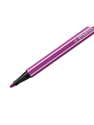 Rotulador stabilo acuarelable pen 68 lila punta gruesa 1mm
