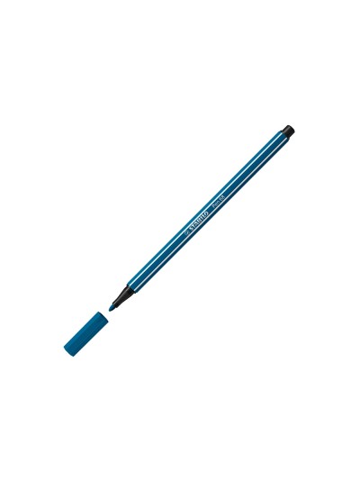 Rotulador stabilo acuarelable pen 68 turquesa punta gruesa 1mm