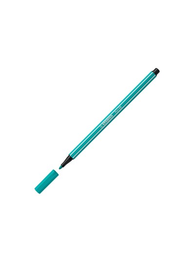 Rotulador stabilo acuarelable pen 68 verde hielo punta gruesa 1mm
