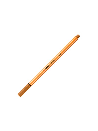 Rotulador stabilo punta de fib ra point 88 ocre oscuro punta fina 0,4mm