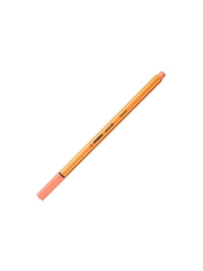 Rotulador stabilo punta de fib ra point 88 albaricoque punta fina 0,4mm