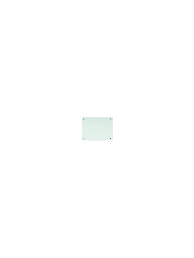 Pizarra cristal bi-office magnetica sin marco blanca 90x60 cm