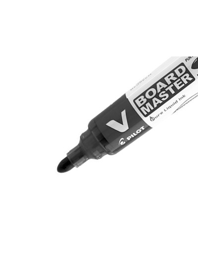 Rotulador pilot v board master para pizarra blanca negro tinta liquida trazo 2,3mm