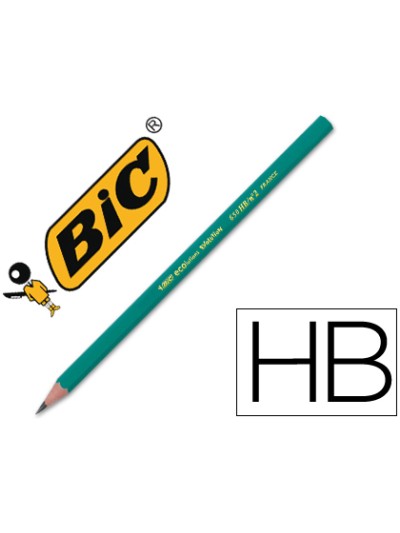 Lapices de grafito bic evolution hb