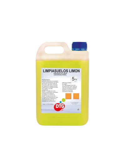 Limpiasuelos aroma limon garrafa de 5 litros