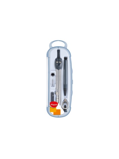 Compas maped start con con portaminas 0,5 mm en estuche con 5 piezas