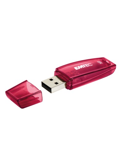 Memoria usb emtec flash c410 16 gb 2.0 rojo