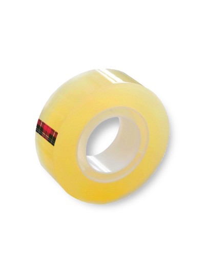 Cinta adhesiva scotch acordeon 33 mt x 19 mm pack de 8 unidades