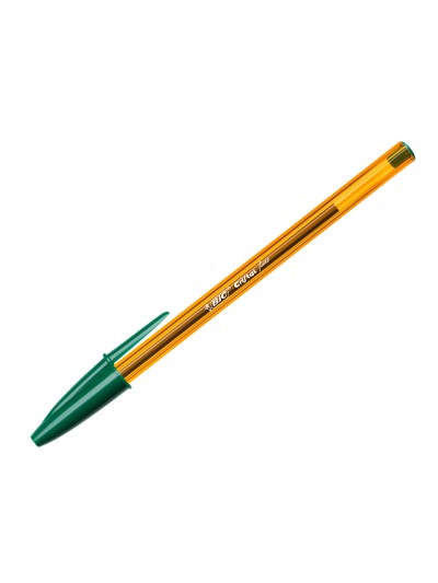 Boligrafo bic cristal punta fina verde