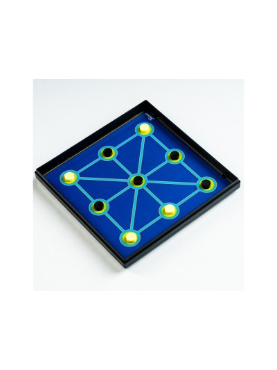 Juegos de mesa tres en raya magnetico 20x16,1x2,5 cm