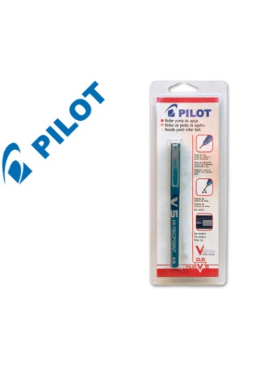 Rotulador pilot v-5 azul blister de 1 unidad