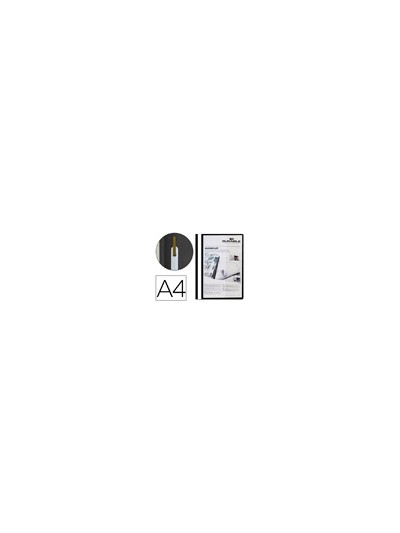 Carpeta duraplus din a4 con fastener negro durable
