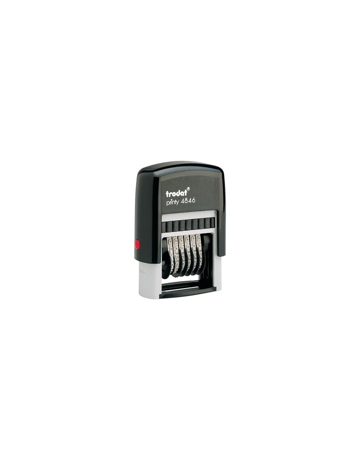 Numerador trodat manual 6 bandas 4 mm Numerador trodat manual 6 bandas 4 mm