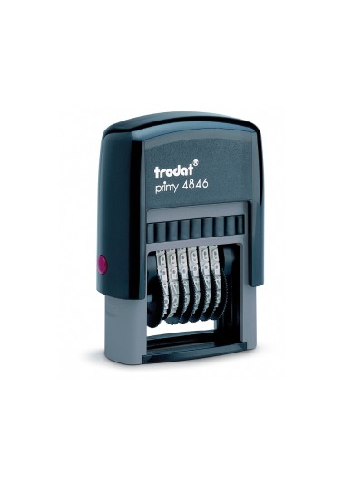 Numerador trodat manual 6 bandas 4 mm