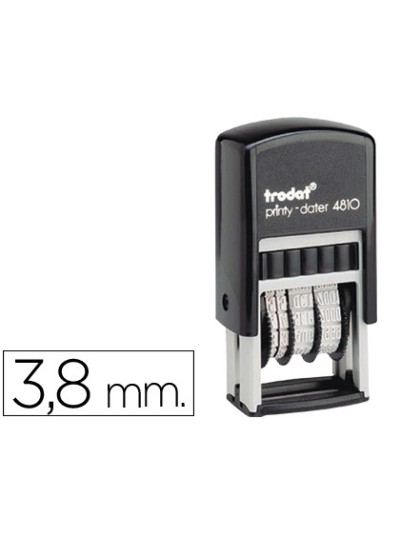 Fechador trodat entintaje automatico 3.8 mm printy 4810
