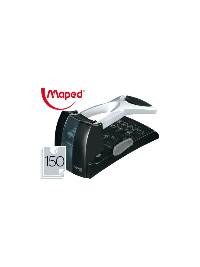 Taladrador maped gran capacidad 150 hojas Taladrador maped gran capacidad 150 hojas