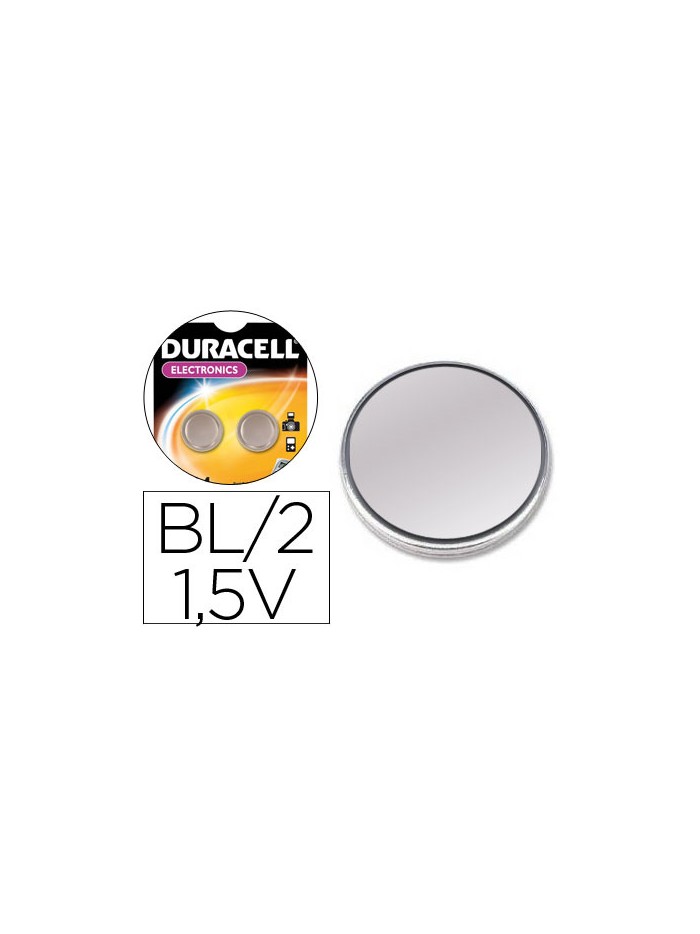 Pila duracell alcalina lr44 boton blister de 2 unidades Pila duracell alcalina lr44 boton blister de 2 unidades