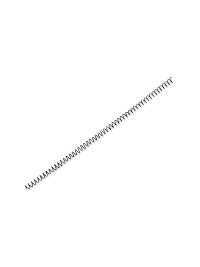 Espiral metalico yosan negro paso 64 5:1 8 mm calibre 1,00 mm