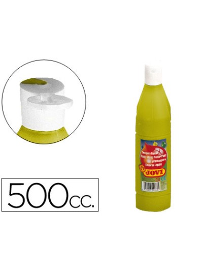 Tempera liquida jovi escolar 500 ml oro