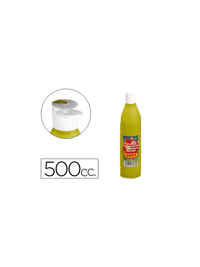 Tempera liquida jovi escolar 500 ml oro Tempera liquida jovi escolar 500 ml oro