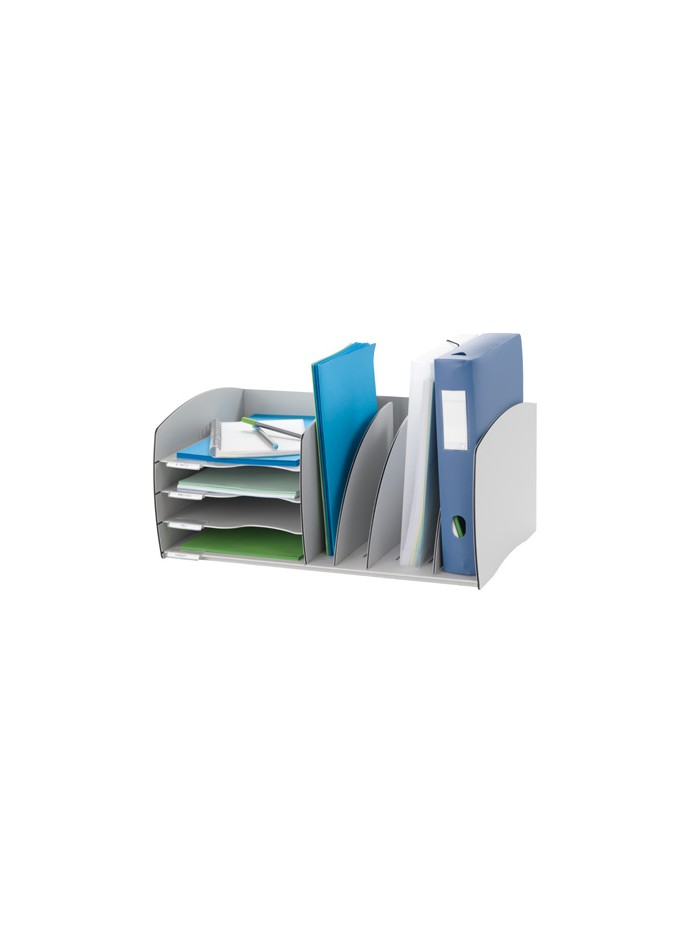 Organizador de armario paperflow gris poliestireno 245x543x340 mm Organizador de armario paperflow gris poliestireno 245x543x340 mm