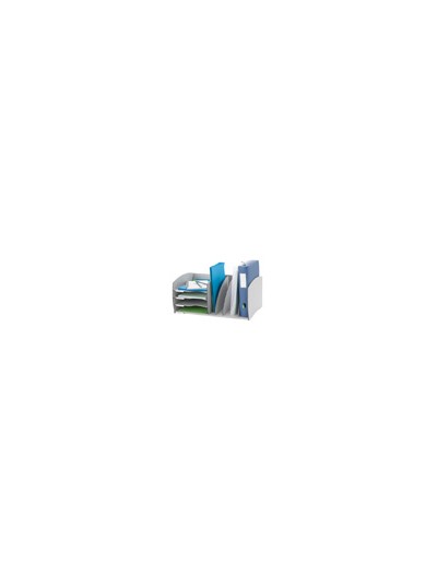 Organizador de armario paperflow gris poliestireno 245x543x340 mm