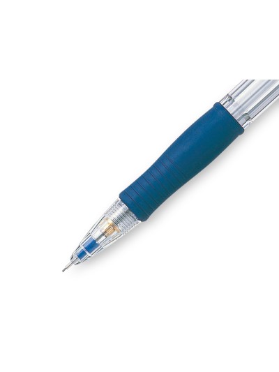 Portaminas pilot super grip azul 0,5 mm sujecion de caucho