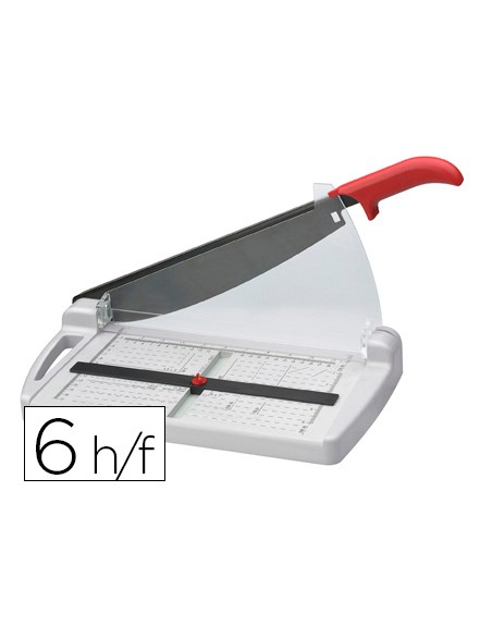 Cizalla m+r plastico 6532 de palanca 32 cm con base de plastico