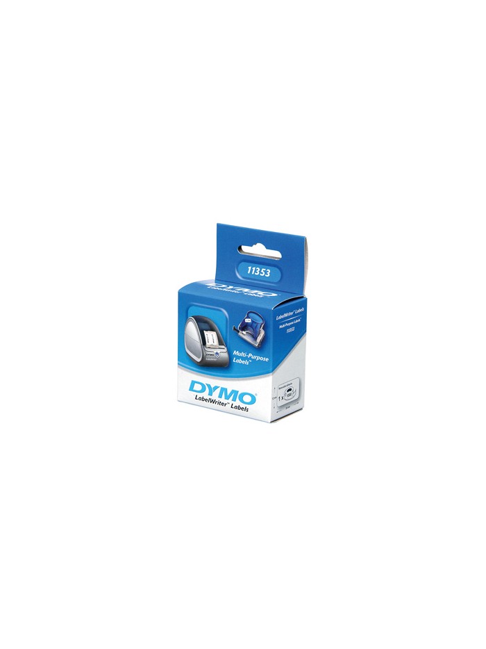 Etiqueta adhesiva dymo 11353 -tamaño 24x12 mm para impresora 400 1000 etiquetas uso multifuncion Etiqueta adhesiva dymo 11353 -tamaño 24x12 mm para impresora 400 1000 etiquetas uso multifuncion