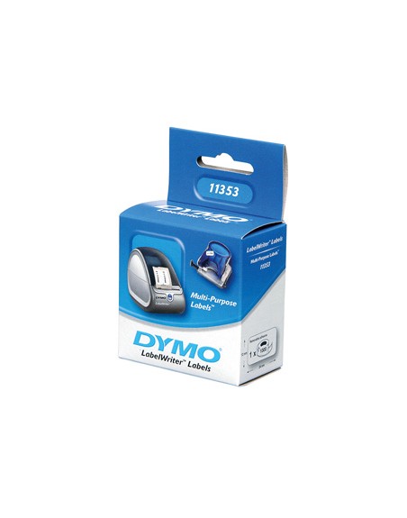 Etiqueta adhesiva dymo 11353 -tamaño 24x12 mm para impresora 400 1000 etiquetas uso multifuncion