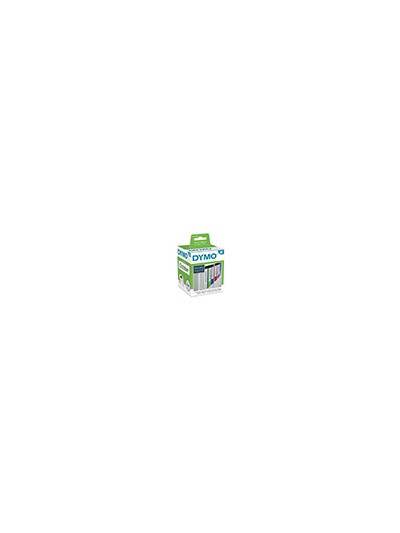 Etiqueta adhesiva dymo 99019 -tamaño 59x190 mm para impresora 400 110 etiquetas uso lomo archivadores
