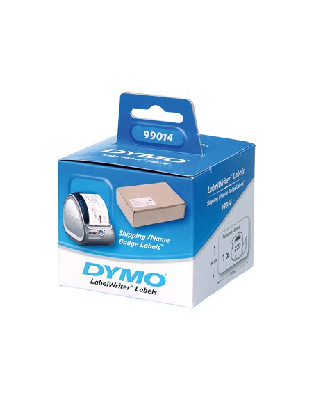 Etiqueta adhesiva dymo 99014 -tamaño 101x54 mm para impresora 400 220 etiquetas uso envios