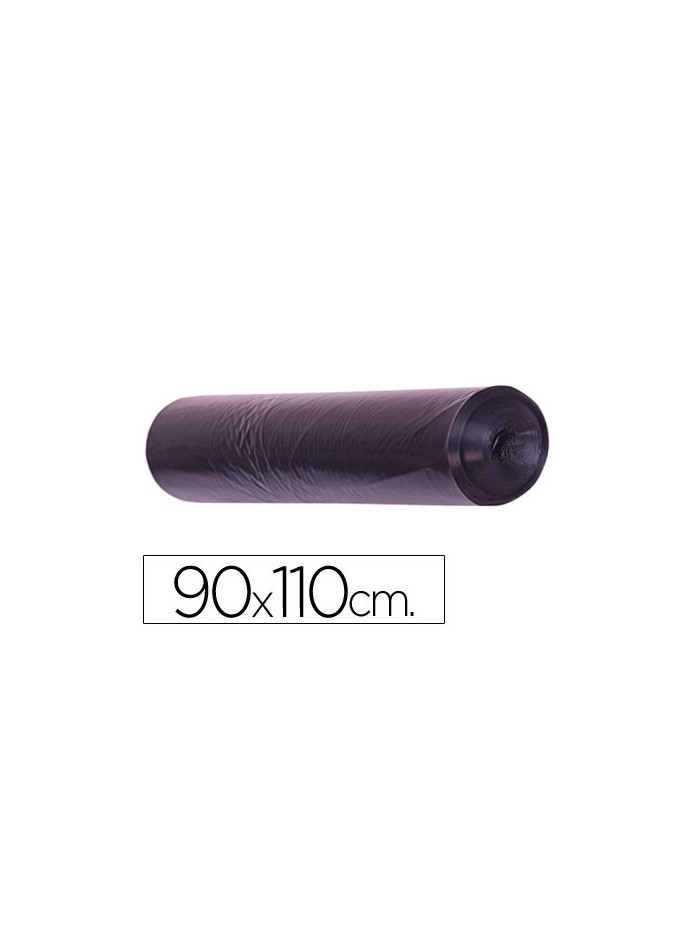 Bolsa basura industrial negra 90x110cm galga 200 rollo de 10 unidades Bolsa basura industrial negra 90x110cm galga 200 rollo de 10 unidades