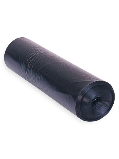 Bolsa basura domestica negra 54x60 galga 100 rollo de 25 unidades