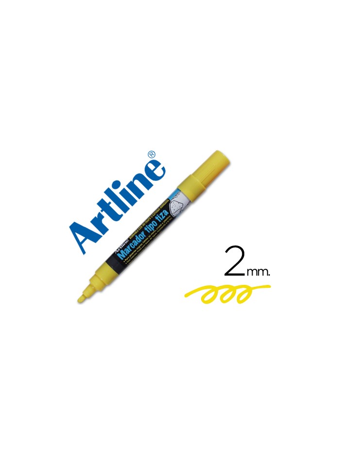 Rotulador artline pizarra verde negra epw-4-am color amarillo bolsa de 4 unidades Rotulador artline pizarra verde negra epw-4-am color amarillo bolsa de 4 unidades
