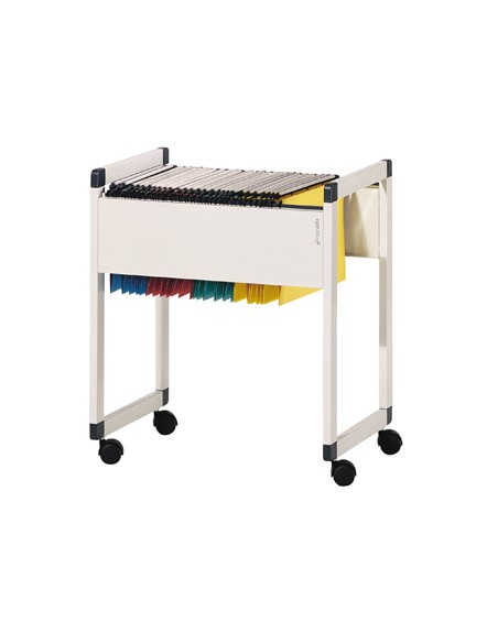 Carrito para carpetas colgantes rocada folio extensible