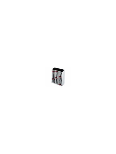 Modulo paperflow monobloques 36 casillas gris